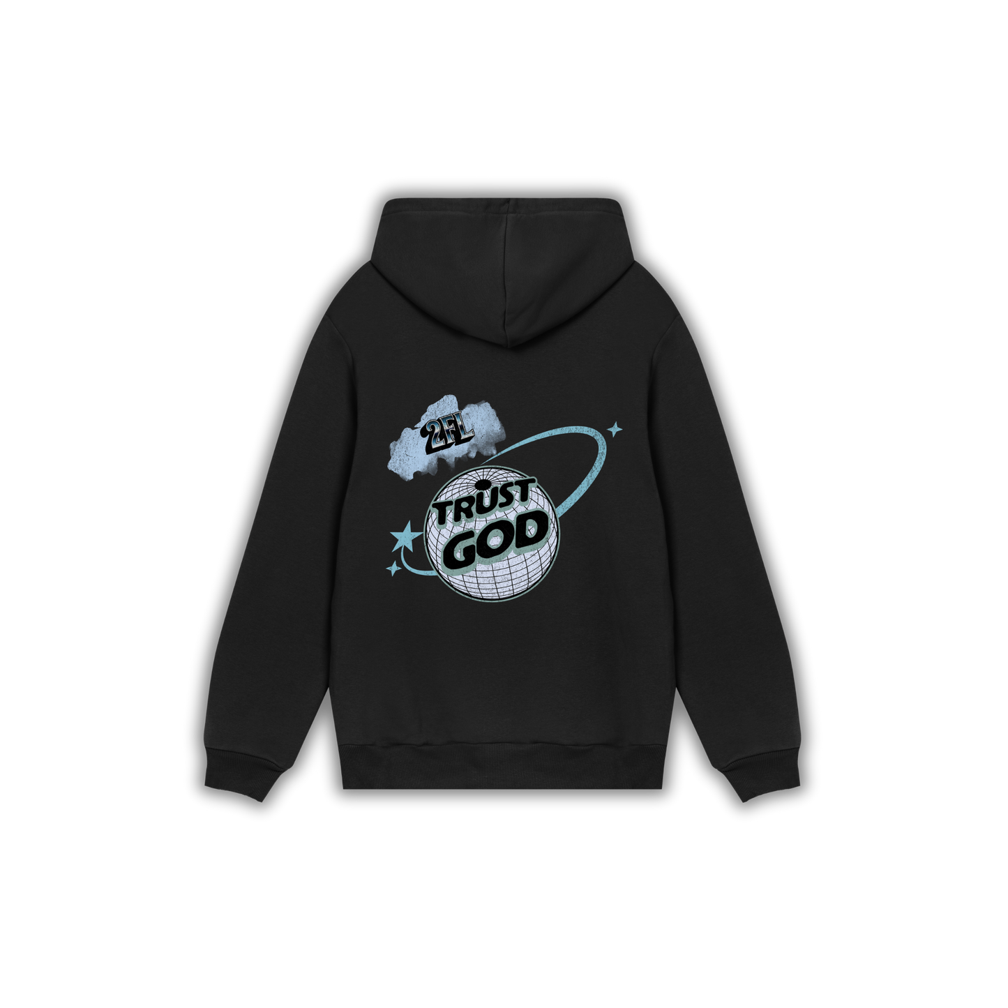 trust god hoodie